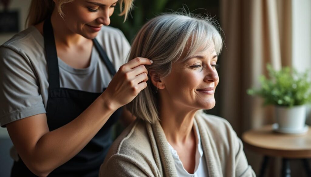 spécialiste en coiffure et perruques pour personnes atteintes de cancer, offrant des solutions personnalisées pour retrouver confiance et bien-être.