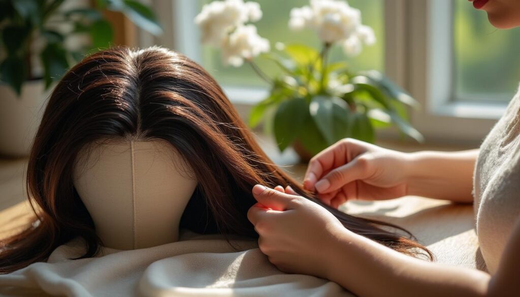 découvrez nos conseils faciles et rapides pour coiffer une perruque synthétique et obtenir un look naturel et élégant au quotidien.